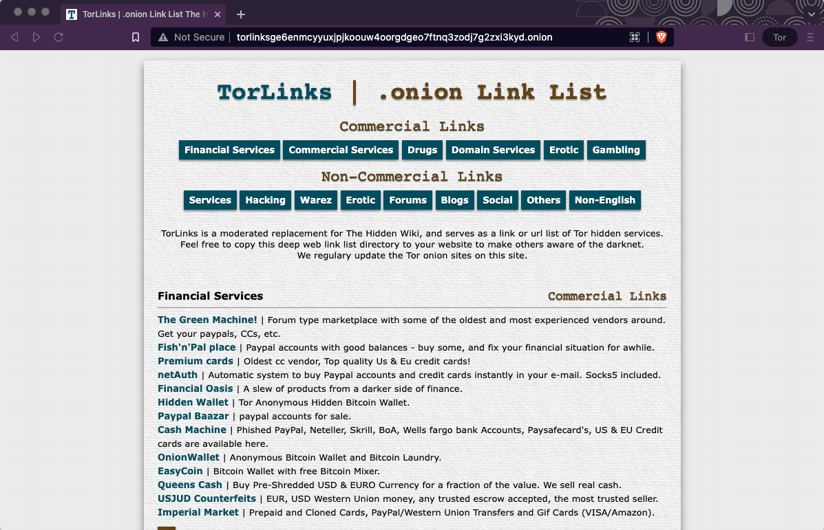 Tor Links est l