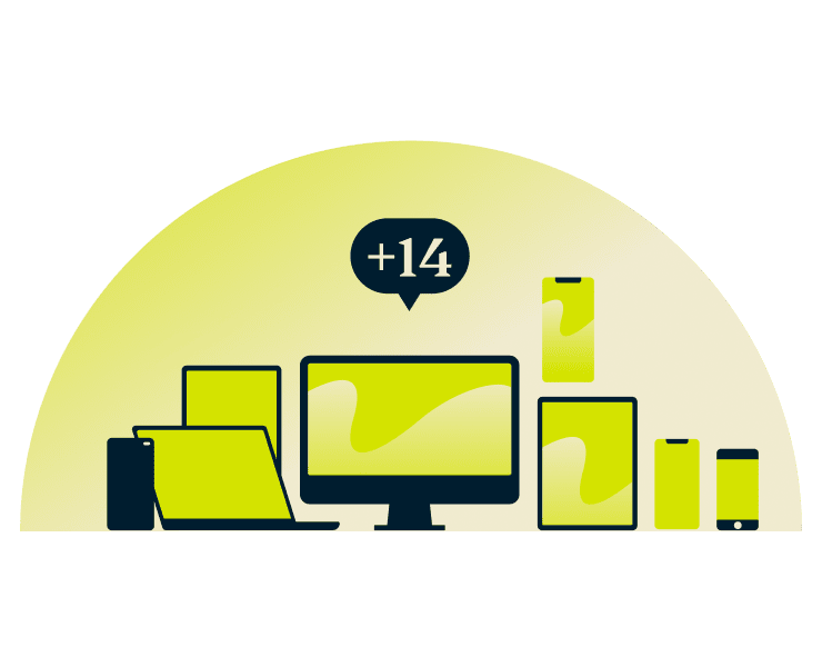 Up To 14 Devices@2x